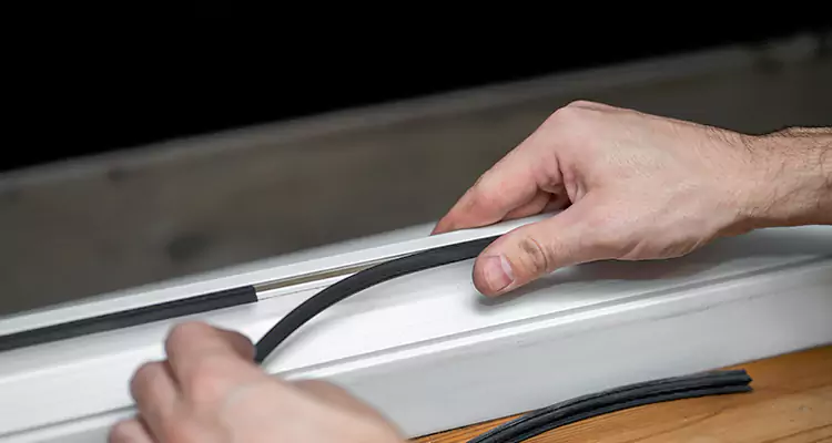 Garage Door Bottom Seal Repair in Keystone, FL