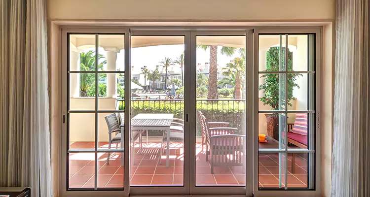 Double French Doors Interior Repair in Keystone, FL
