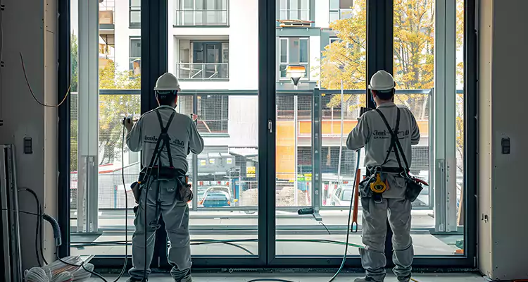 French Glass Panel Doors Repair in Keystone, FL