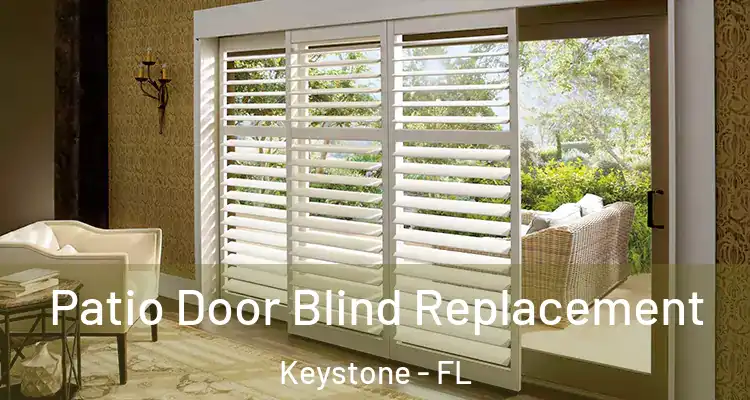 Patio Door Blind Replacement Keystone - FL
