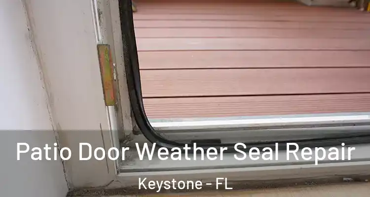 Patio Door Weather Seal Repair Keystone - FL